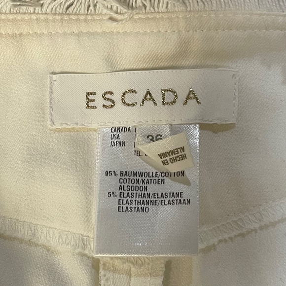 Rare Off White Escada Star Jeans - Picture 3 of 5